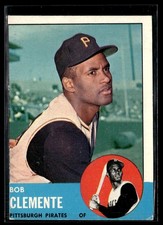 1963 Topps Bob Clemente VG SEt BREak #540