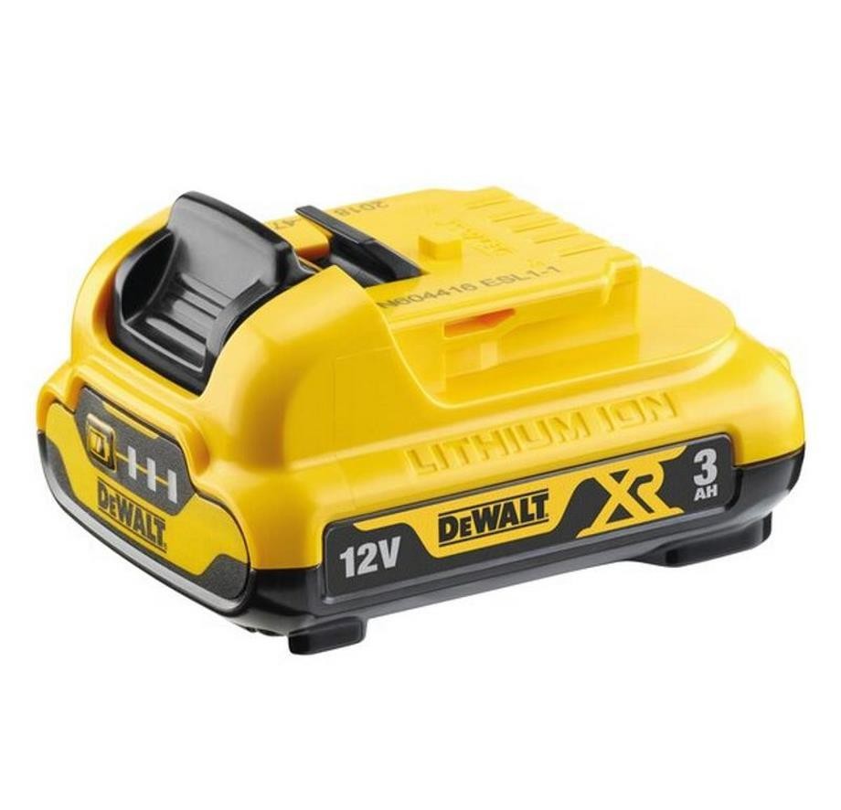 Batterie XR 12V 3Ah Li-ion DeWalt idéale pour vos travaux d'aménagement