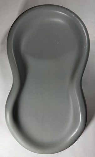 KEEKAROO Peanut Changer Rubber Baby Changing Pad Grey Made In USA No End Plug
