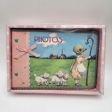 Vintage Mary Engelbreit Baby's First Brag Book -Pink Holds 36 Photos