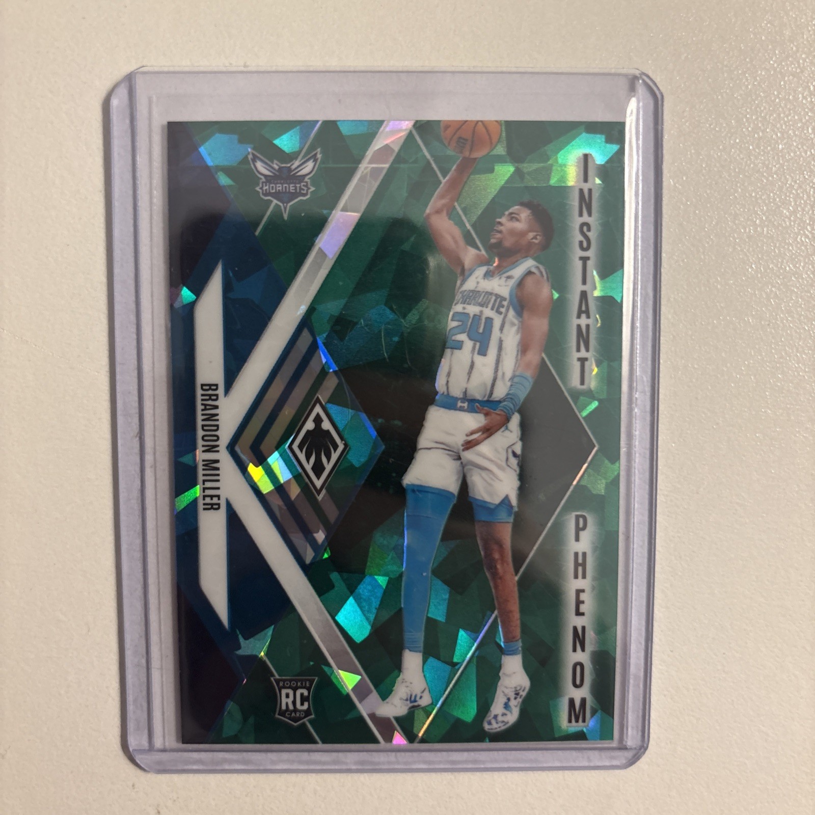 2023-24 Panini Phoenix Brandon Miller Green Cracked Ice #/149 instant Phenom RC