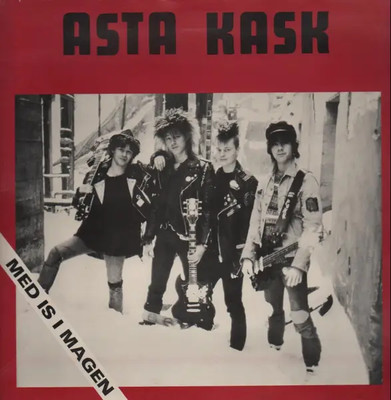 Asta Kask Med Is I Magen Vinyl LP 33 RPM Near Mint Rosa Honung Records
