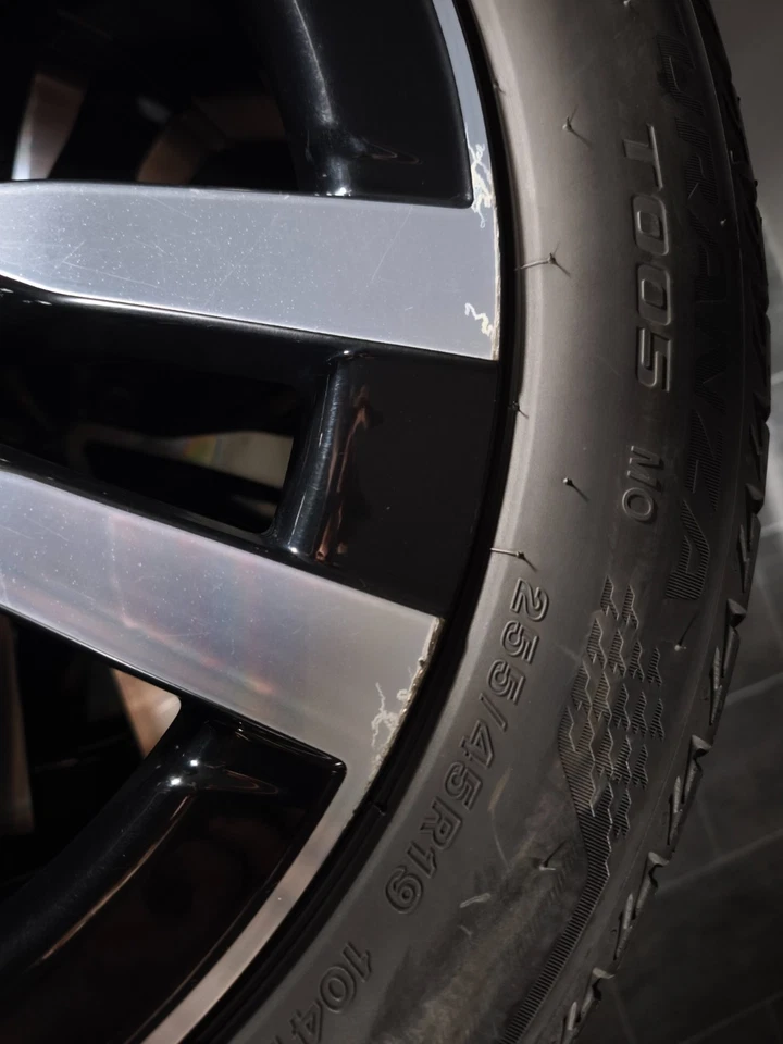 4 Sommerräder 255 45 R19 Mercedes S-Klasse  W223 V223  19" Alufelgen - Bild 4 von 4