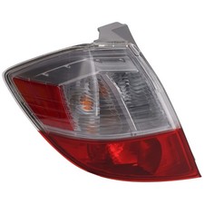 Tail Light For 2009-2013 Honda Fit Driver Side Red Clear Lens