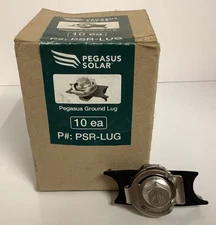 box of 10 PEGASUS SOLAR P# PSR-LUG Ground Lug