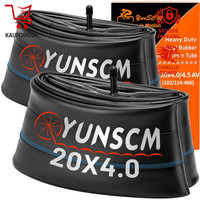 20 Zoll Fahrradschlauch 2 StüCk 20X4.0 20X4.5 Av32Mm Ventil