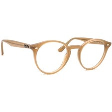 Ray-Ban Sunglasses Frame Only RB 2180 6166/13 Light Brown Round Italy 49 mm