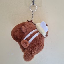 Cute Capybara Kids Bag Keychain Soft Plush Stuffed Toy Plushies Bag Accessories