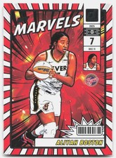 2025 Donruss WNBA #10 Aliyah Boston Net Marvels Indiana Fever