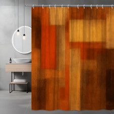 Abstract Colorful Shower Curtain for Modern Bathrooms