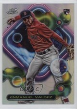 2023 Topps Cosmic Chrome Refractor Enmanuel Valdez #195 0e4z