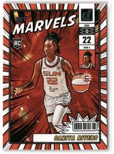 2025 Donruss WNBA #5 Saniya Rivers Net Marvels Diamond