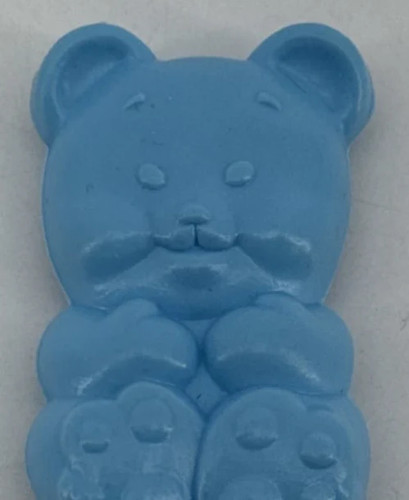 My Little Pony G1 Blue Teddy Bear Brush Vintage Accessory