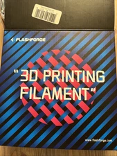 Flashforge 3D Printing Filament Red 1.75mm New In Box