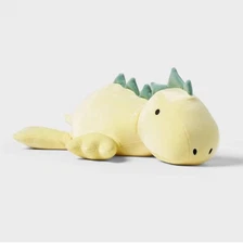 Pillowfort Weighted Plush Yellow Dinosaur - 3lbs New With Tags Good for Anxiety 