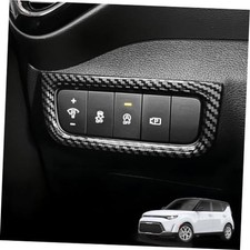 Headlight Control Panel Cover Compatible with Kia Soul 2022-2026 Accessories