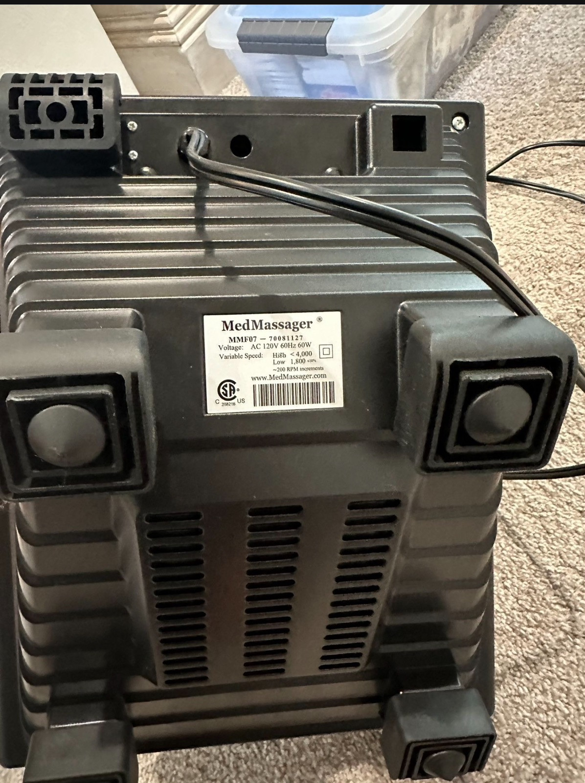 Therapeutic Foot Massager-MedMassager MMF07