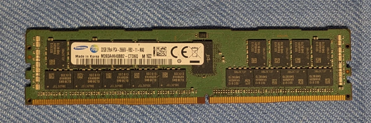 32GB ECC Network Server Memory DDR4 SDRAM for sale | eBay