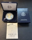 1994-P Proof American Silver Eagle Dollar Box & COA US Mint Bullion OGP