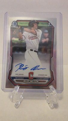 Bowman 2026 Bowman Chrome 1st Bowman Auto Riley Nelson Guardians CPA-RN