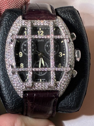Van Der Bauwede Watch Magnum Commander Chrono Diamond Grille Cal. 25