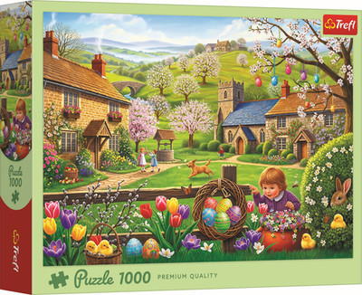 Trefl, Suche nach Ostereiern, 1000 Teile Puzzle