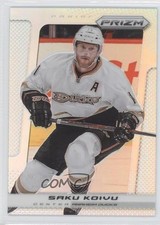 2013-14 Panini Prizm Silver Prizm Saku Koivu #114 7b5