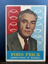 1959 Topps #1 Ford Frick HOF