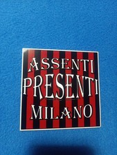 Adesivo Milan Csm Curva Sud Milano Ultras Ultra No Sciarpa 