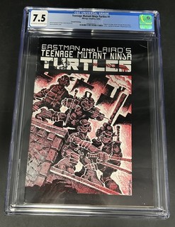 Teenage Mutant Ninja Turtles #1 Mirage 1984 Origin 1st Appearance CGC 7.5