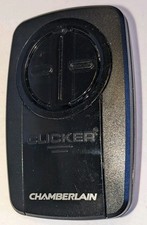 Chamberlain KLIK5U Clicker Universal 2-Button Garage Door Opener Remote