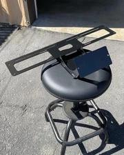 Air Ride Trunk Tray Mount - Single Tank, Dual Viair, Airlift Manifold 45*