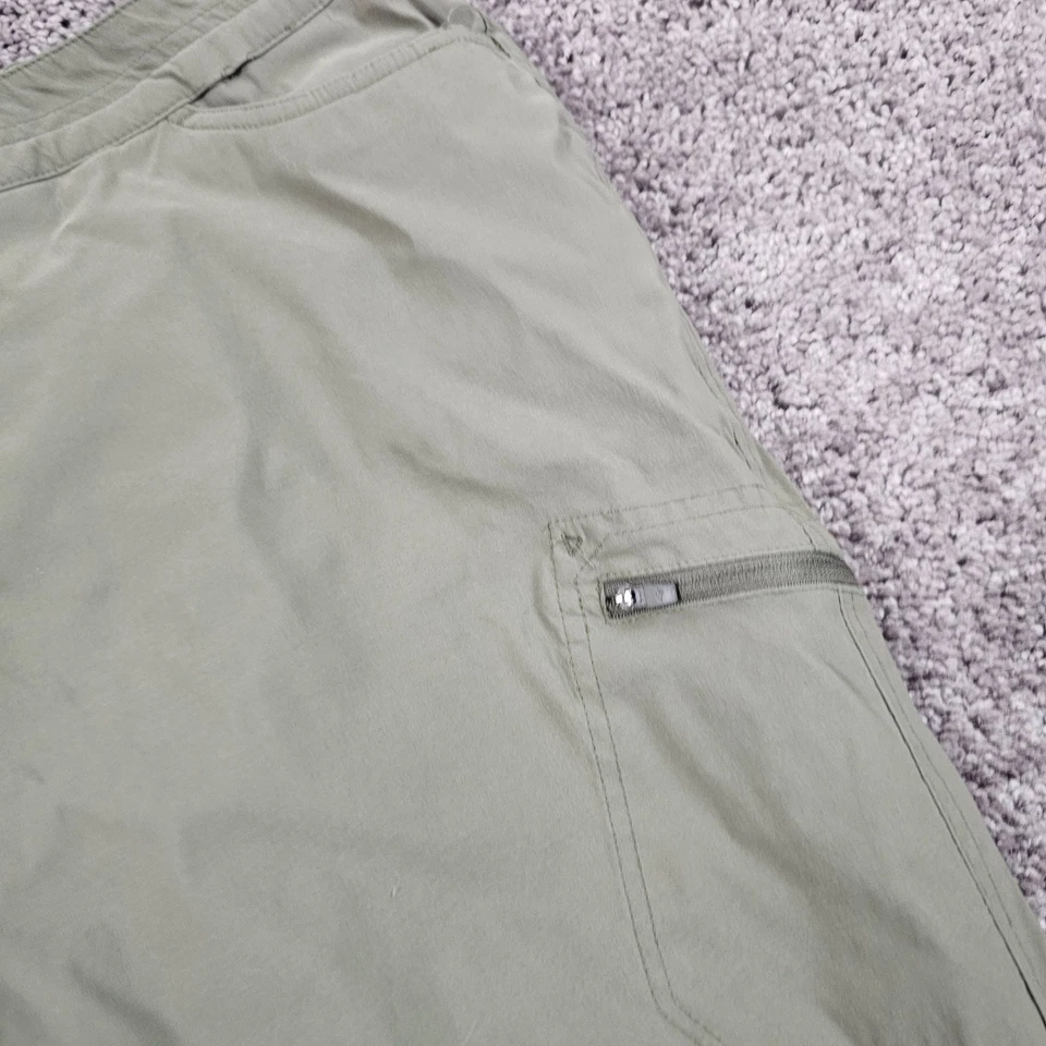 Pantalones Eddie Bauer Mujer XXL Verde Forrados de Vellón Exterior Senderismo Elastizados 39x30 Foto 3 de 4