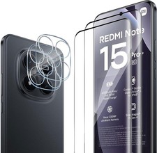 For Xiaomi Redmi Note 15 Pro Plus 5G Tempered Glass Screen Protector Camera Lens