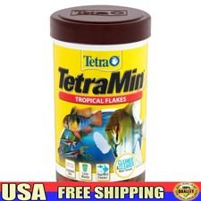 Tropical Flakes Nutritionally Balanced Fish Food Optimal Health Digestible 2.2Oz