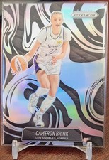 2025 Panini Prizm WNBA Cameron Brink Abstract SSP Prizm #3 🔥Case Hit🔥