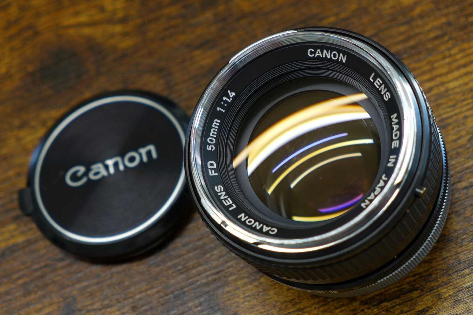 Canon FD 50mm f1.4 - Early Breechlock Fast Standard Prime Lens, AE-1, A-1, F1