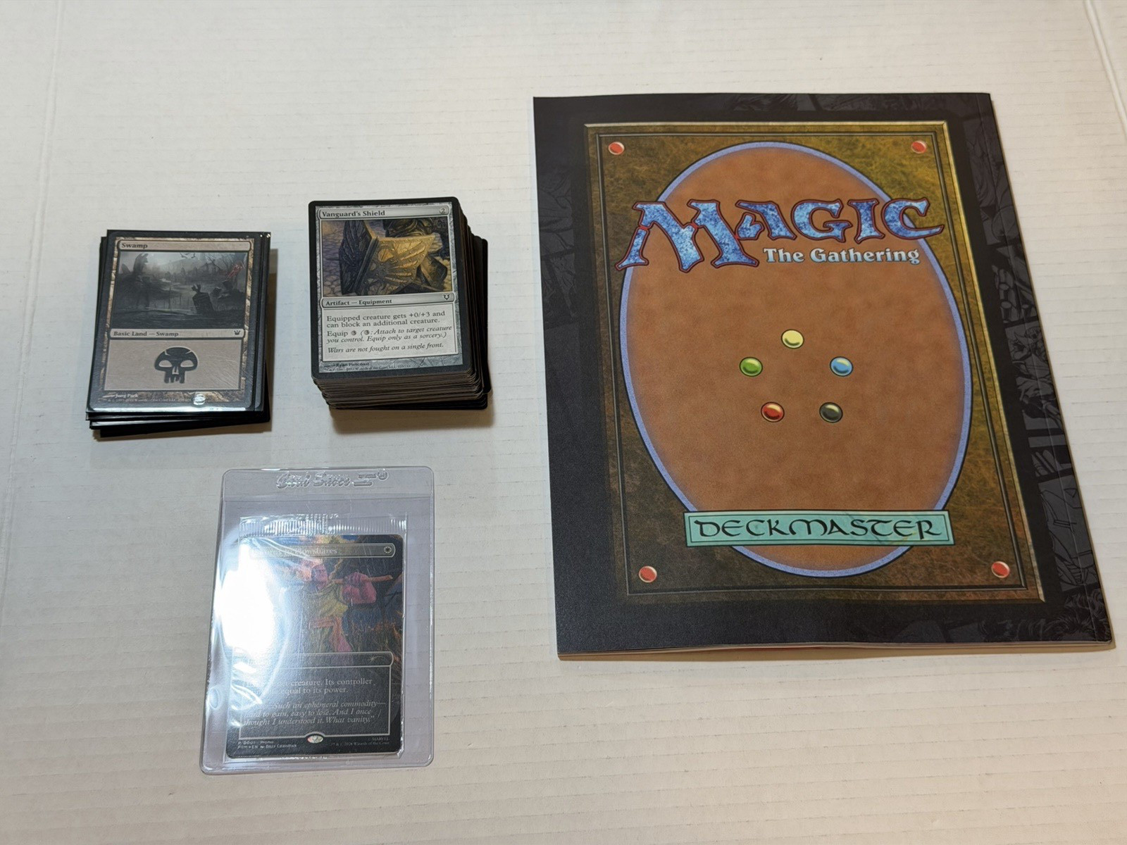 MAGIC THE GATHERING SWORDS TO PLOWSHARES FOIL PSA PROMO SEALED +100 CARDS view 2