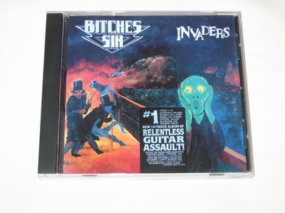 Bitches Sin - Invaders CD NWOBHM Heavy Metal