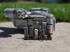 LEGO STAR WARS 99% complete Razor Crest W/ ALL Minifig & Instruction Manual