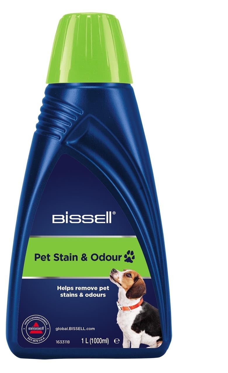 BISSELL Pet Stain & Odour Formula Carpet Cleaner Solution for Use in Compact