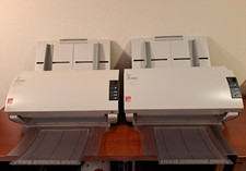 2 Fujitsu fi-5530C2 Color Duplex Wide Documen...