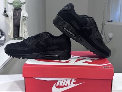 Nike Air Max 90 'Triple Black' Men's Size 10.5 Woman's Size 12 CN8490-003 New