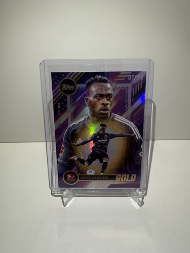 Armaud Kalimuendo 01/50 Topps Gold Bundesliga 2025-26 Eintracht Frankfurt