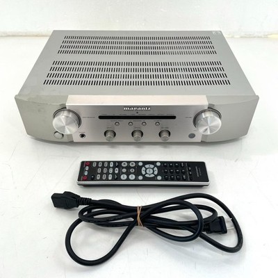 Marantz PM6007 Integrated Stereo Amplifier Tested Working w/ Remote Power Cable
