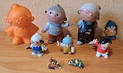 Mainzelmännchen Figuren, ZDF,  ab 1967 Göbel, Magnet.Pins