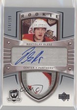 2005-06 Upper Deck The Cup Rookie 74/199 Rostislav Olesz #110 Patch Auto g0y