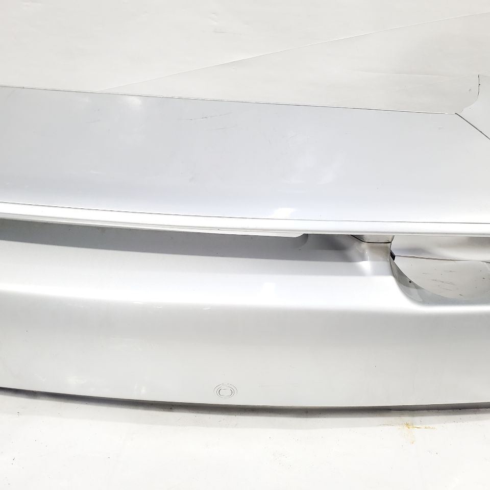 2003 Maserati Spyder Cambiocorsa OEM Complete Rear Bumper Silver With Sensors 