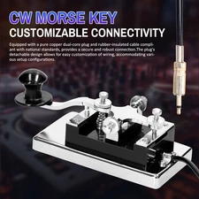 K4 Heavy-duty Electric Telegraph Key CW Communication Short Waves Morse TTGC