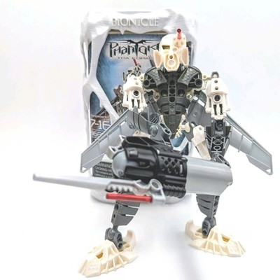 LEGO Bionicle Toa Kopaka Phantoka 8685 (w/ Canister) | eBay